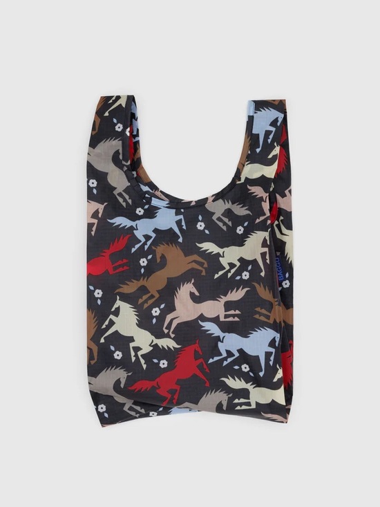 BAGGU Handbags - Baby Baggu Reusable Tote Bag - Horse Cut Outs - Brand New!